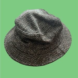 LL Bean Harris tweed gore-Tex hat hand woven in  the outer Hebrides